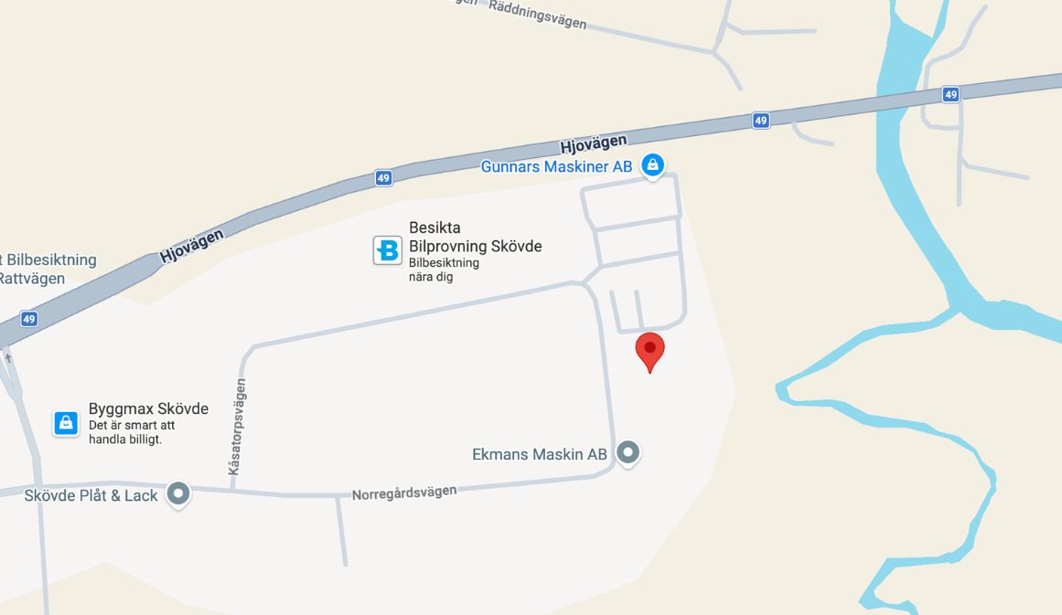 Svenska bussglas i Skövde